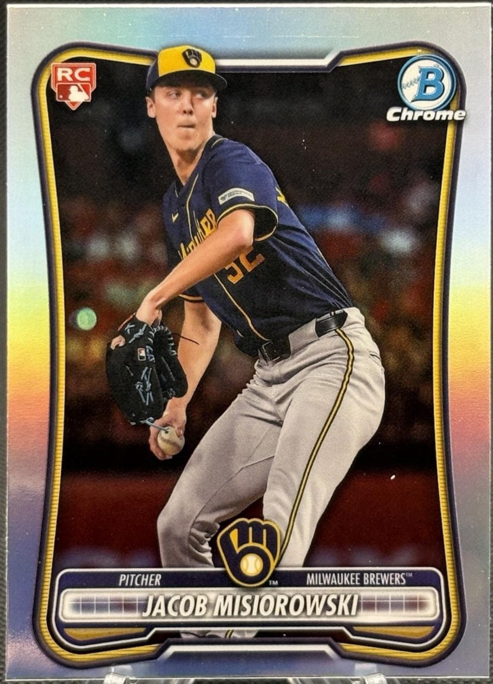 Jacob Misiorowski Red Rookie